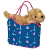 Discount Anchor Heart Sassy Sak With Golden Retriever Sassy Pet Saks
