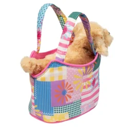 Cheap Patchwork Floral Sassy Sak With Golden Retriever Sassy Pet Saks