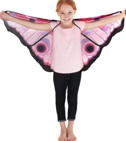 Best Pink Butterfly Fantasy Wings With Eyes Dreamy Dress-Ups