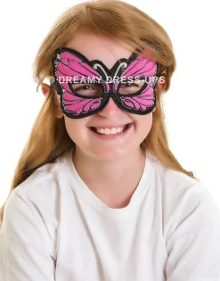 Outlet Pink Monarch Butterfly Fantasy Mask Dreamy Dress-Ups