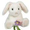 Discount Rosie White Bunny With Flower Bouquet Wildlife